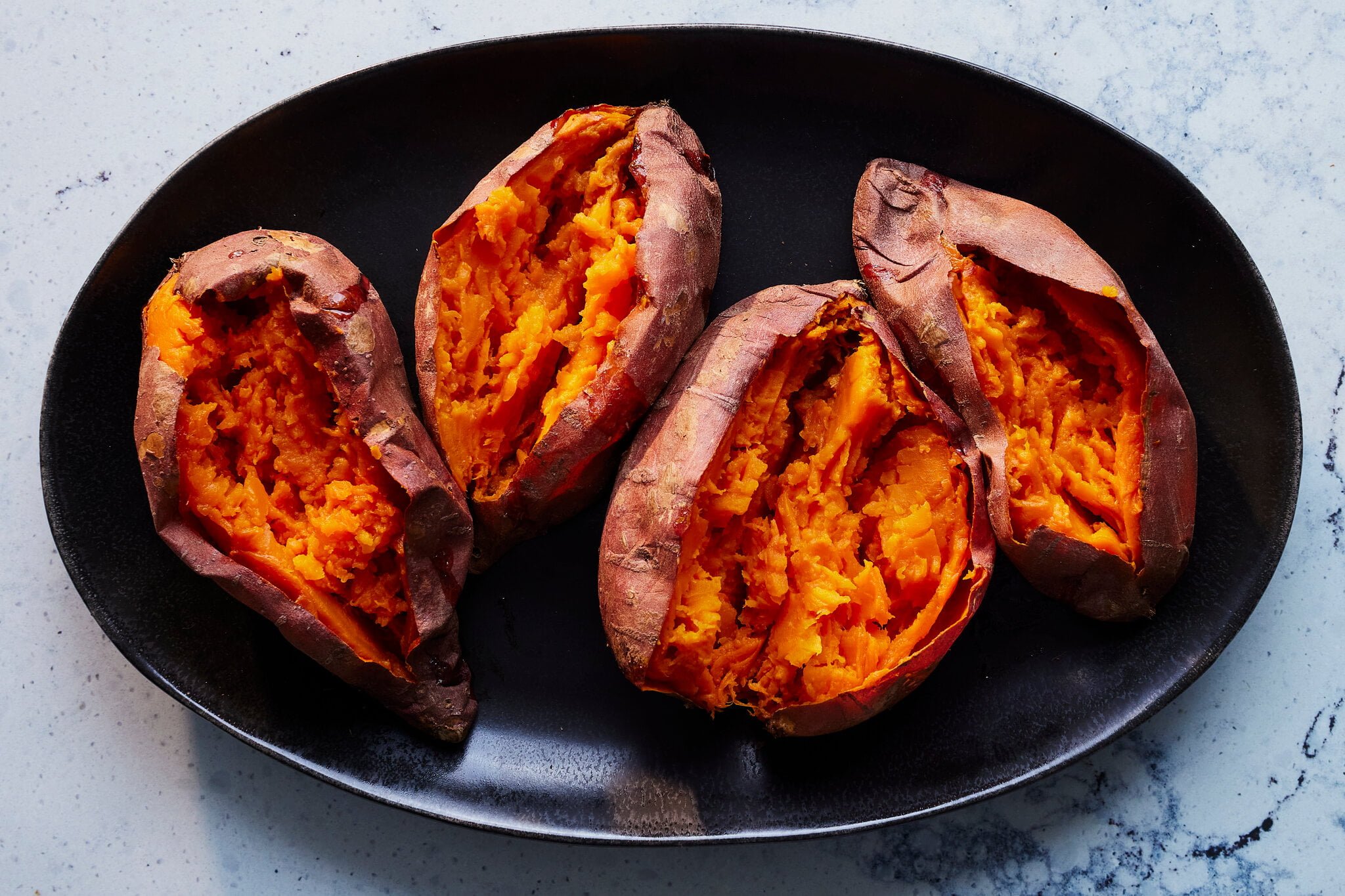 Calorie Count Associated with Baked Sweet Potatoes