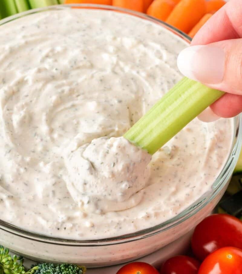 Celery and Dip