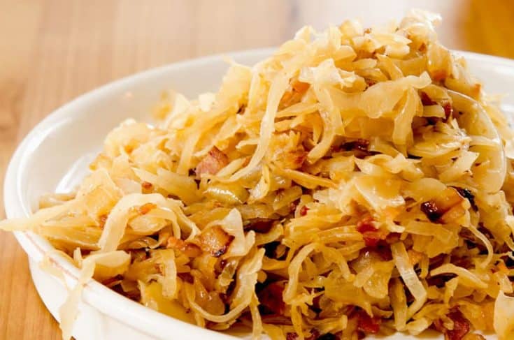 Optional Homemade Sauerkraut