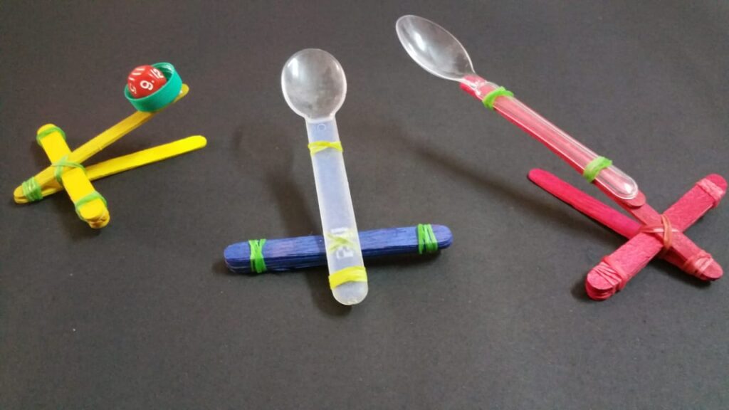 Spoon Catapult Game