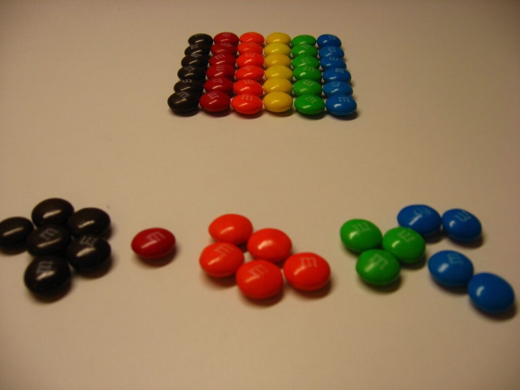 The Game of Skittles Separation