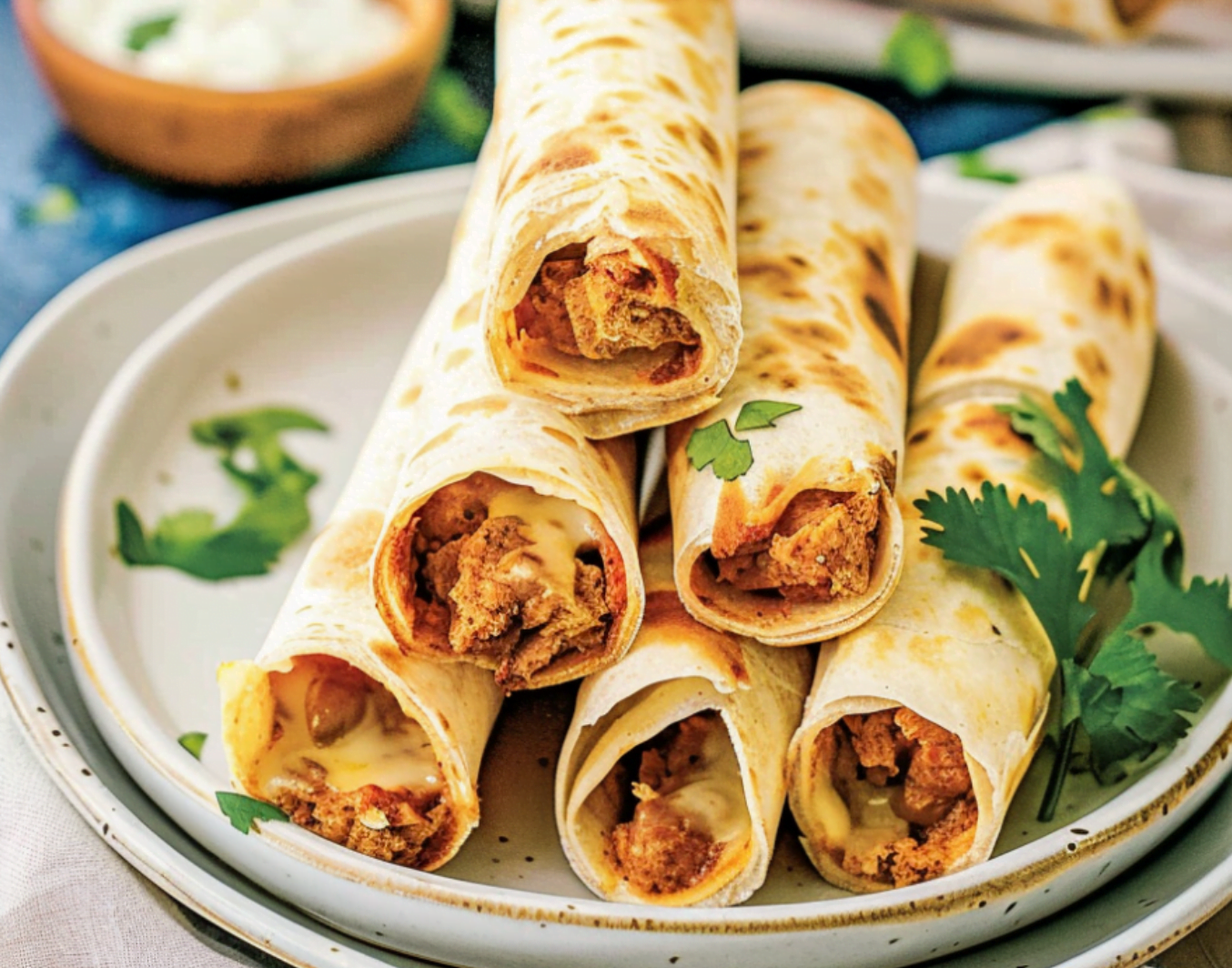 Baked Cheese Taquitos