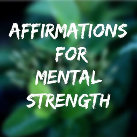 Daily Positive Affirmations For Mental Health