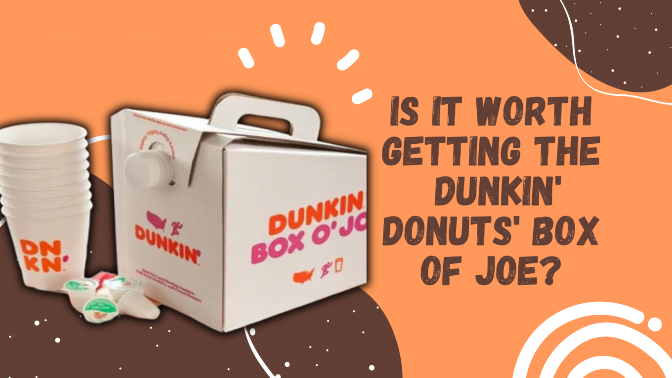 Is It Worth Getting the Dunkin' Donuts' Box of Joe? - Theresa Reviews